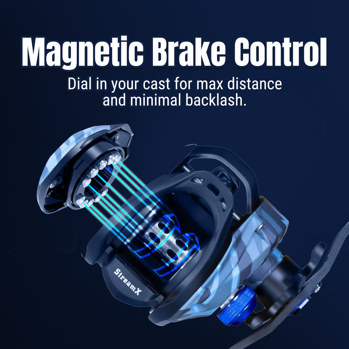 Reaction Tackle StreamX Baitcasting Reel