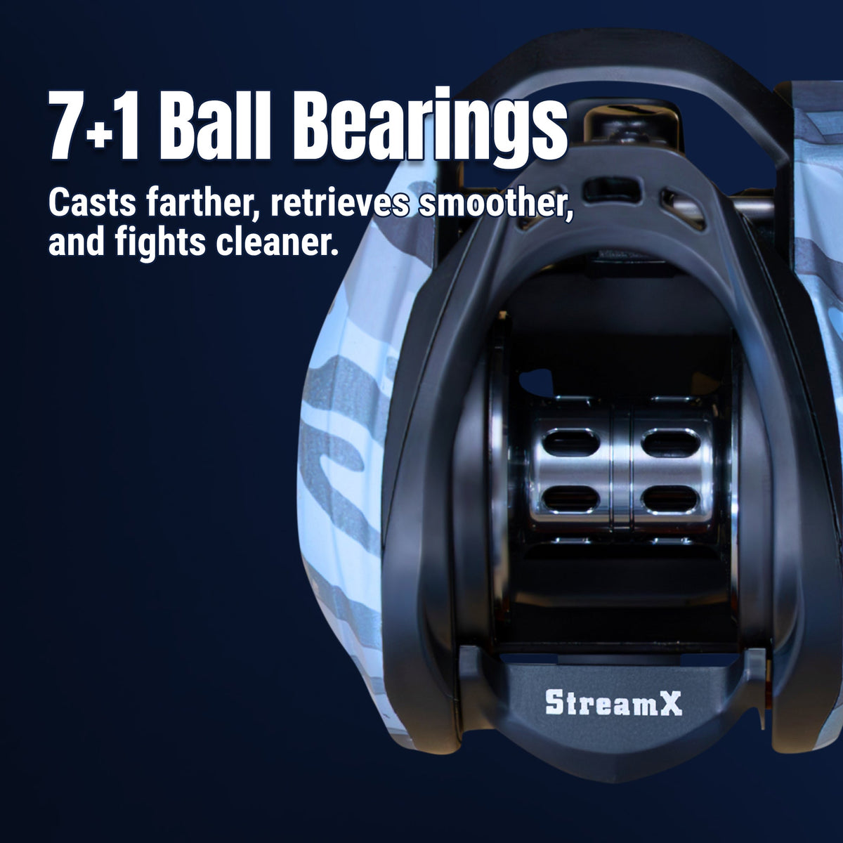 Reaction Tackle StreamX Baitcasting Reel