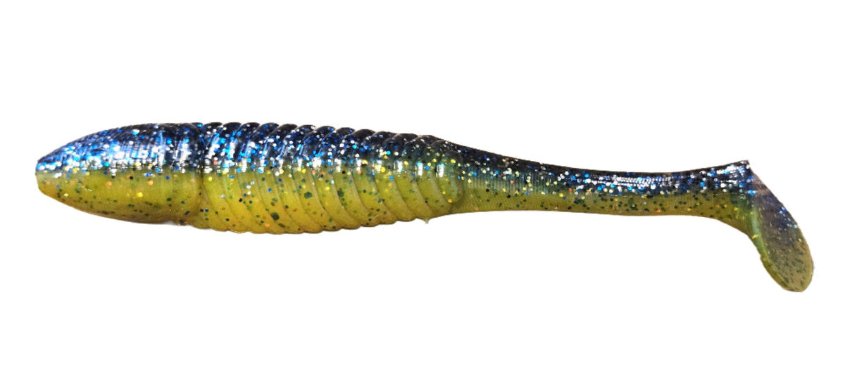 Whack Em SwimN Minnow – Soft Plastic Paddle Tail Swimbait