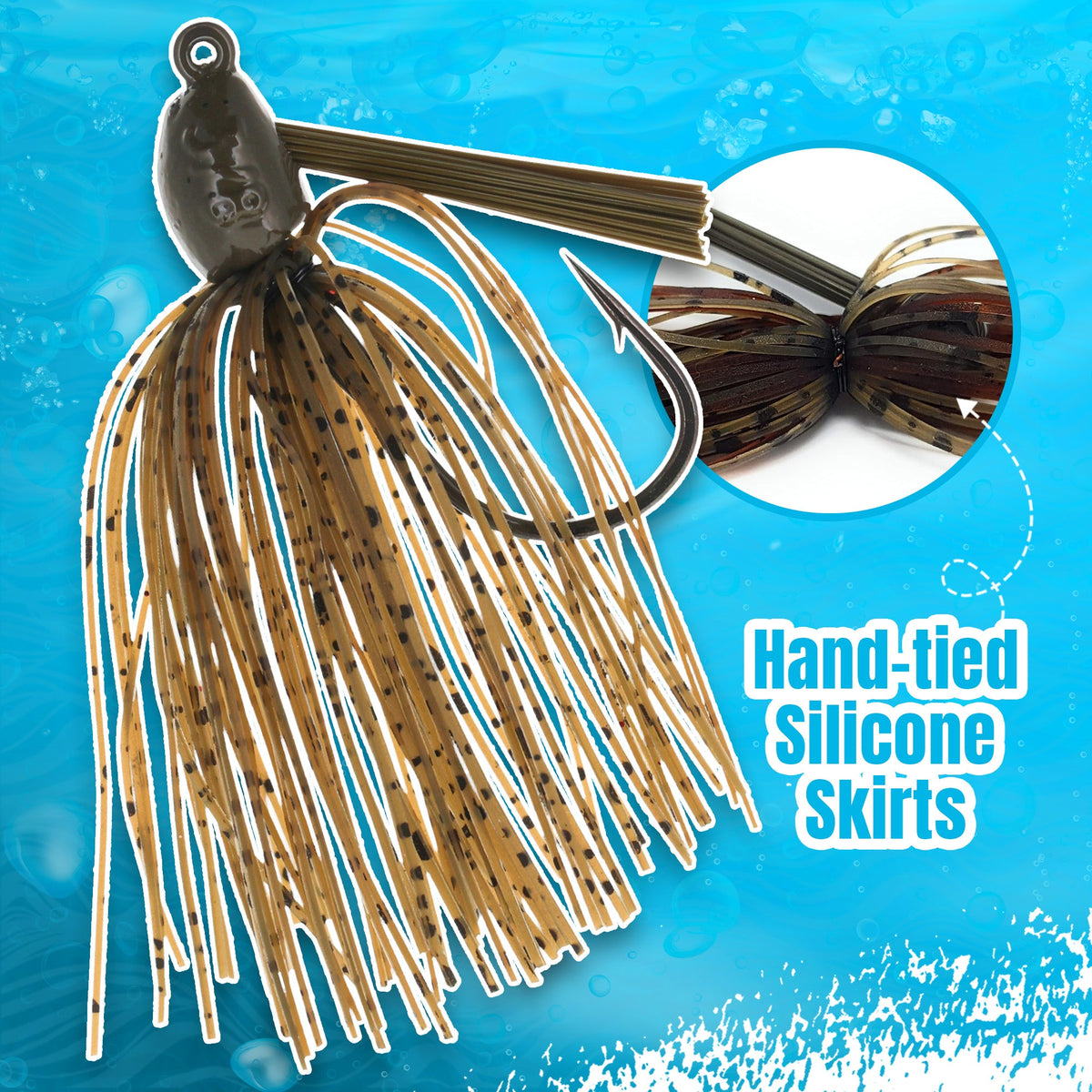 Reaction Tackle Lead Swim Jigs (3-Pack)