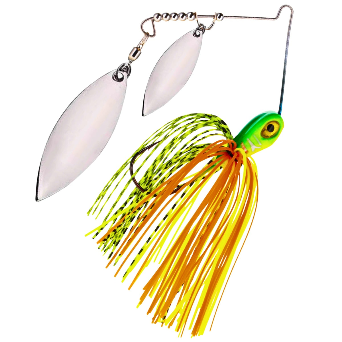 Reaction Tackle Tungsten Double Willow Spinnerbaits (2-Pack)