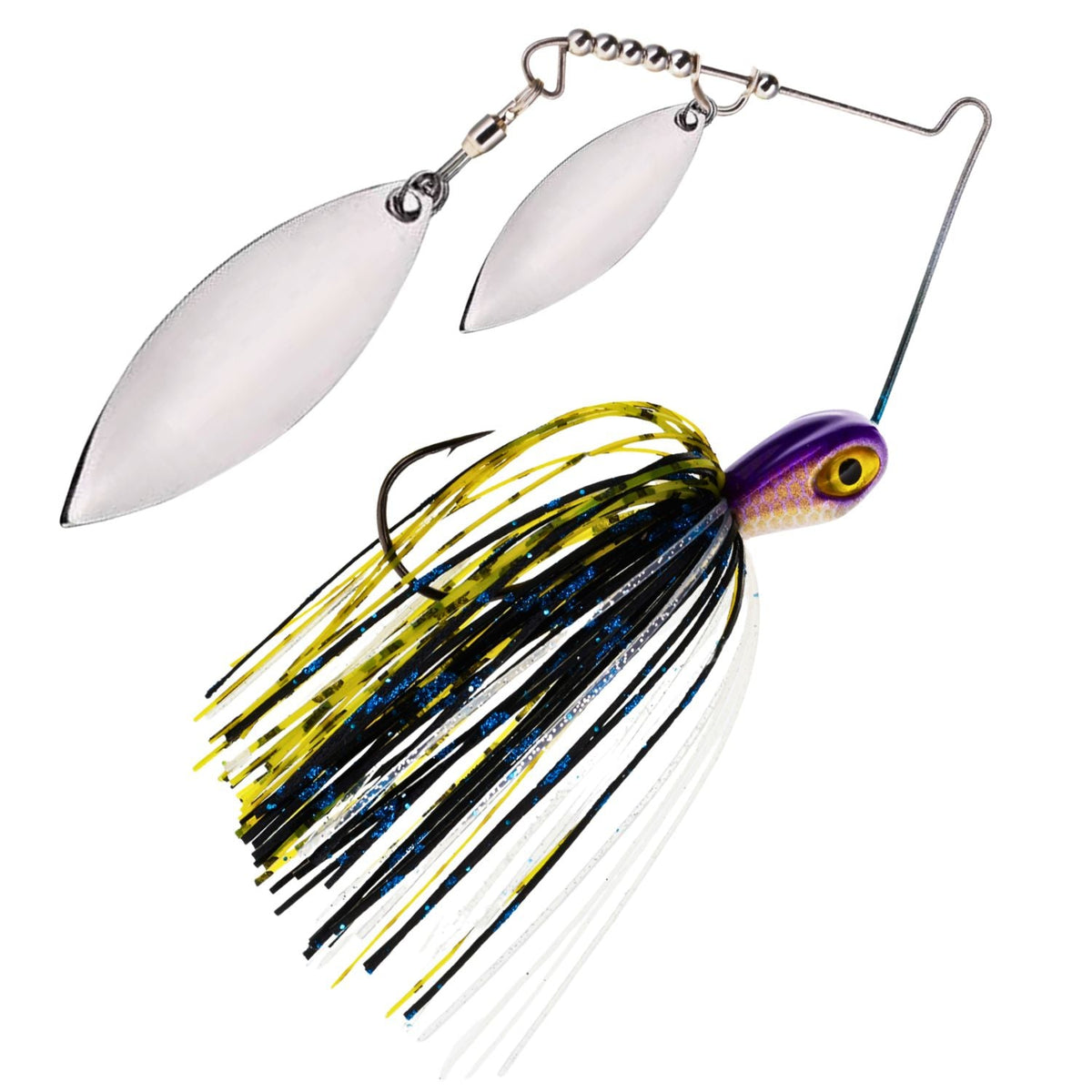 Reaction Tackle Tungsten Double Willow Spinnerbaits (2-Pack)