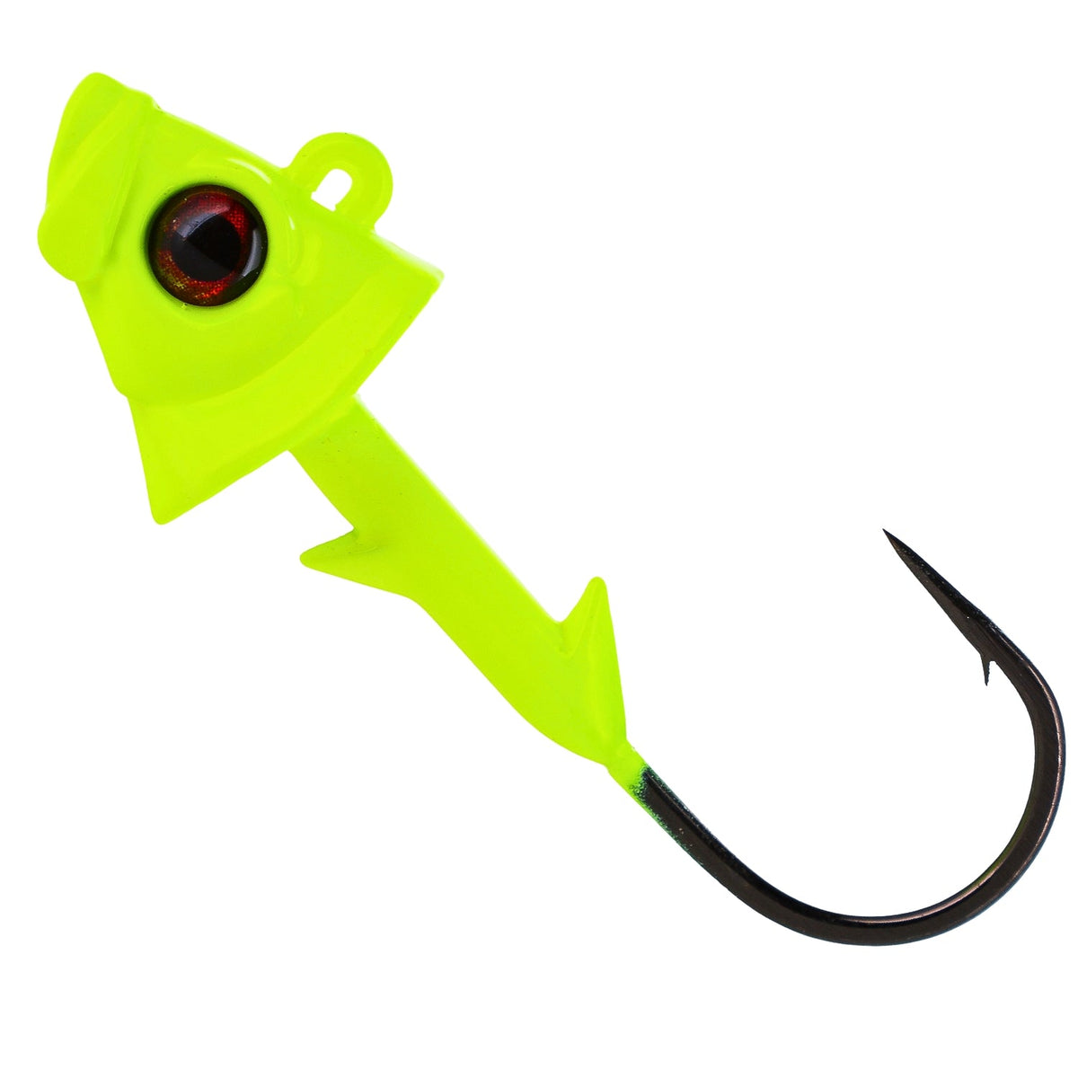 Reaction Tackle 97% Tungsten Fish Head Swimbait Jigs – 5 Pack