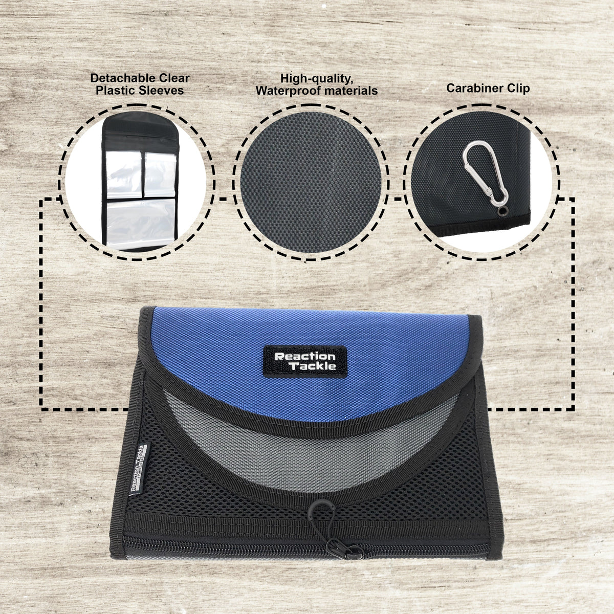 Reaction Tackle Medium Bait Binder Organizer for Soft Plastics