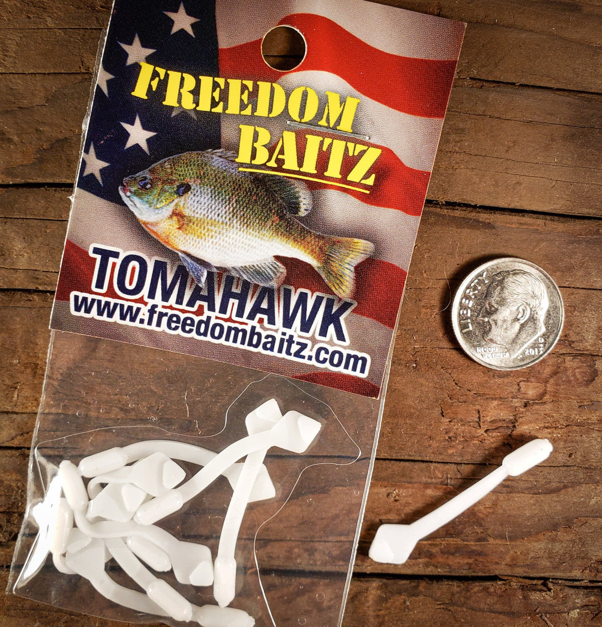 Freedom Baitz Tomahawk Panfish Soft Plastic