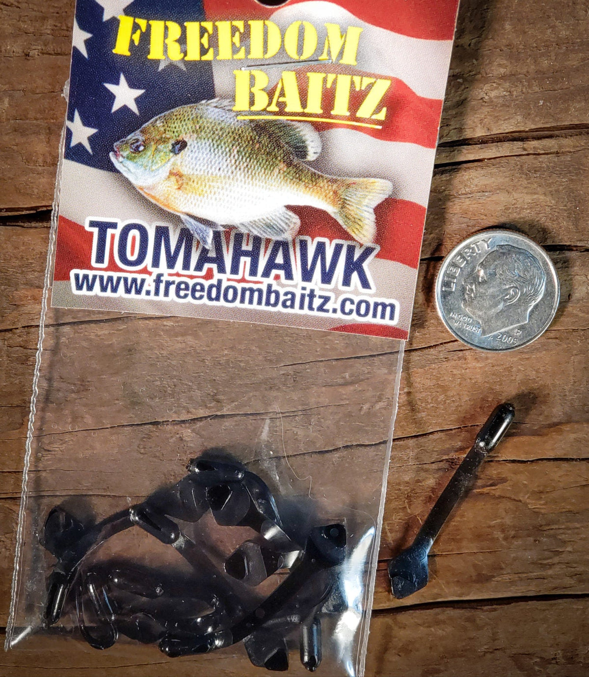 Freedom Baitz Tomahawk Panfish Soft Plastic