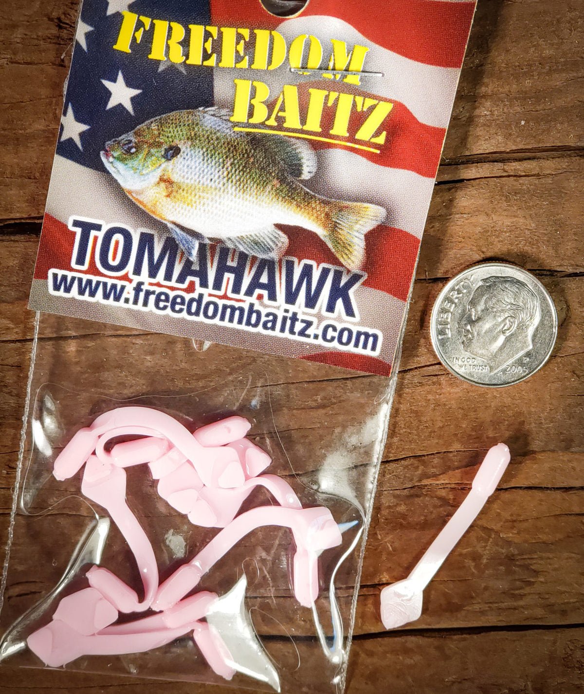 Freedom Baitz Tomahawk Panfish Soft Plastic