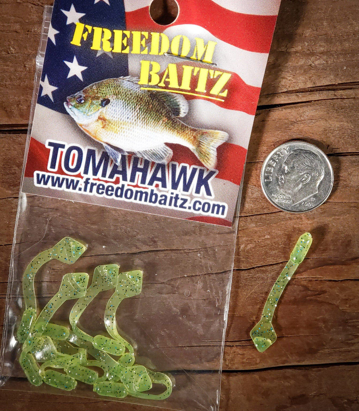 Freedom Baitz Tomahawk Panfish Soft Plastic
