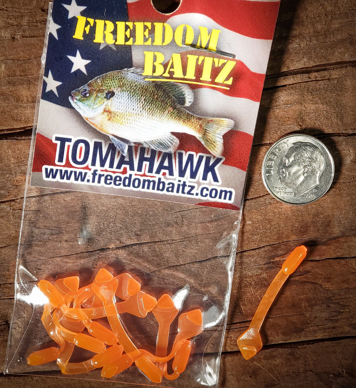 Freedom Baitz Tomahawk Panfish Soft Plastic