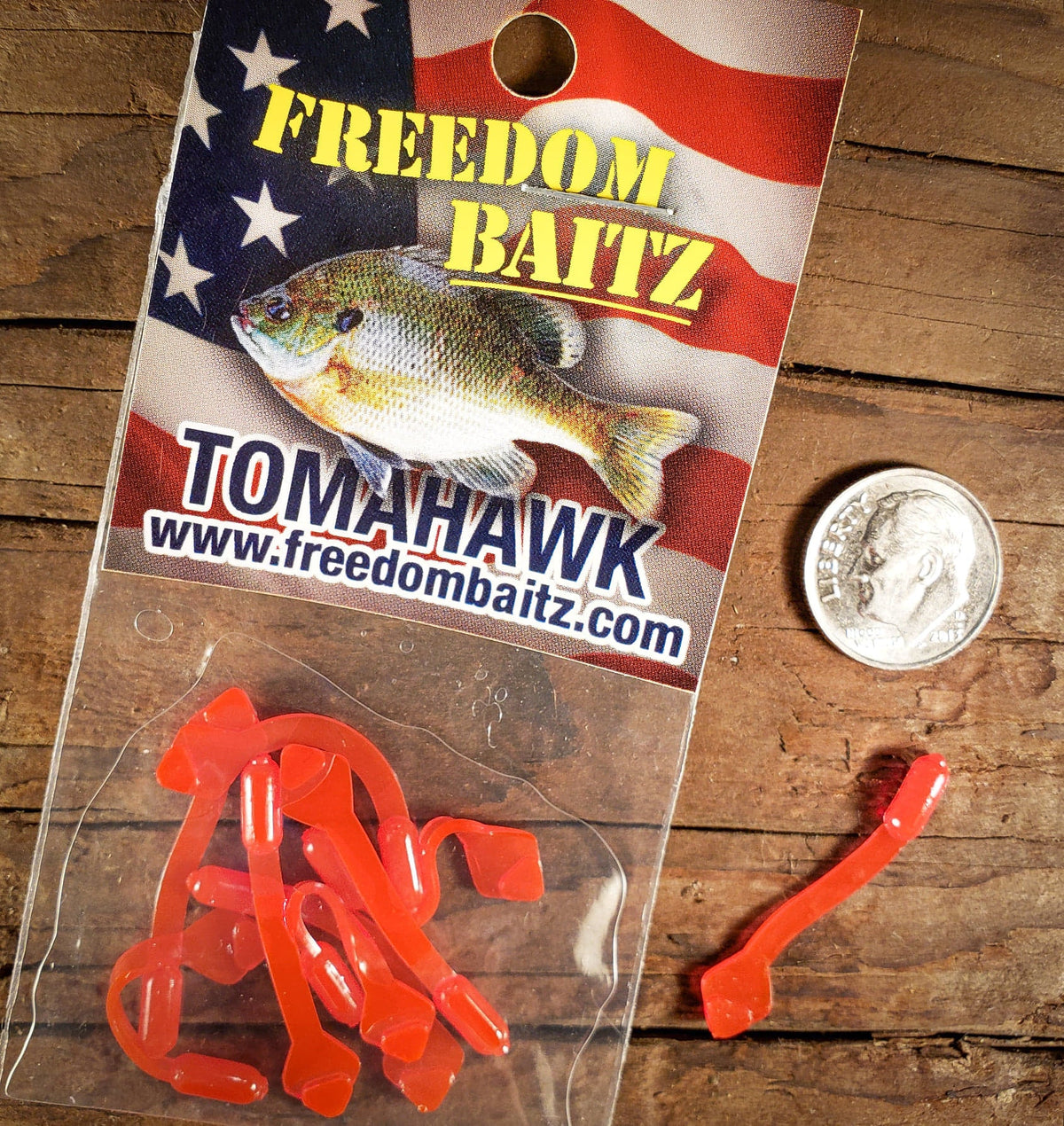 Freedom Baitz Tomahawk Panfish Soft Plastic