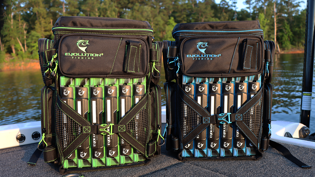 Evolution Fishing Drift Series 3600 Tackle Backpack with Trays