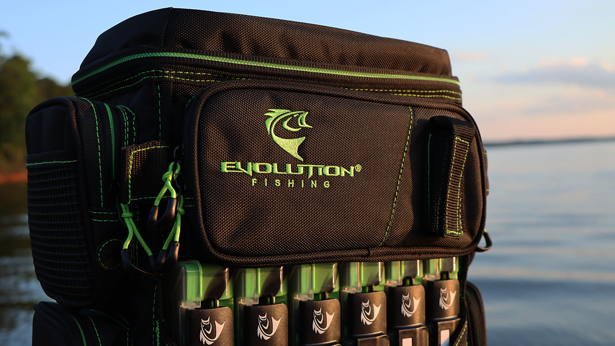 Evolution Fishing Drift Series 3600 Tackle Backpack with Trays