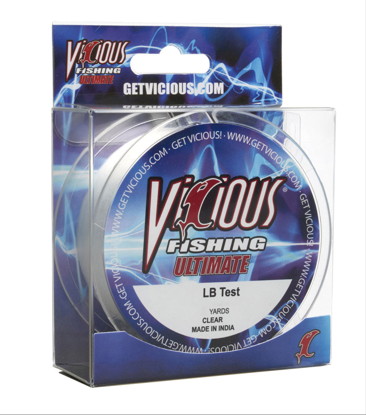 6 lb clear monofilament line for bass and crappie