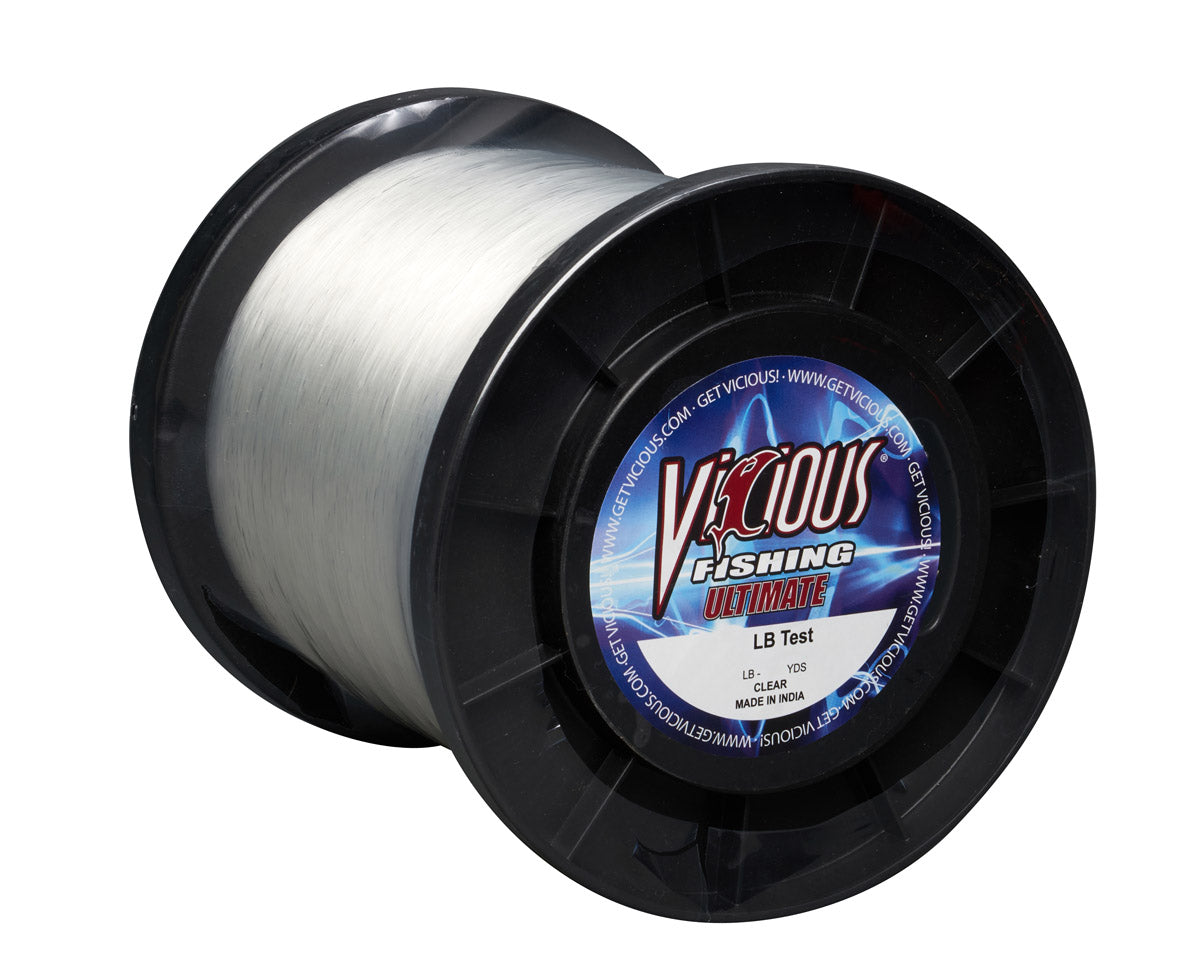 Strong abrasion-resistant mono fishing line for bass