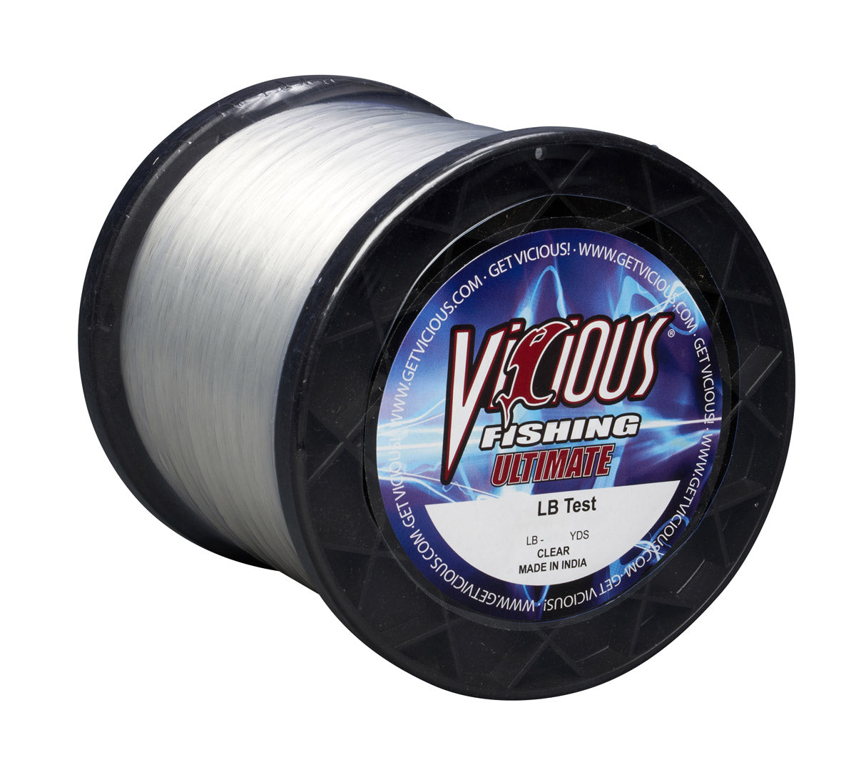 Strong abrasion-resistant mono fishing line for bass