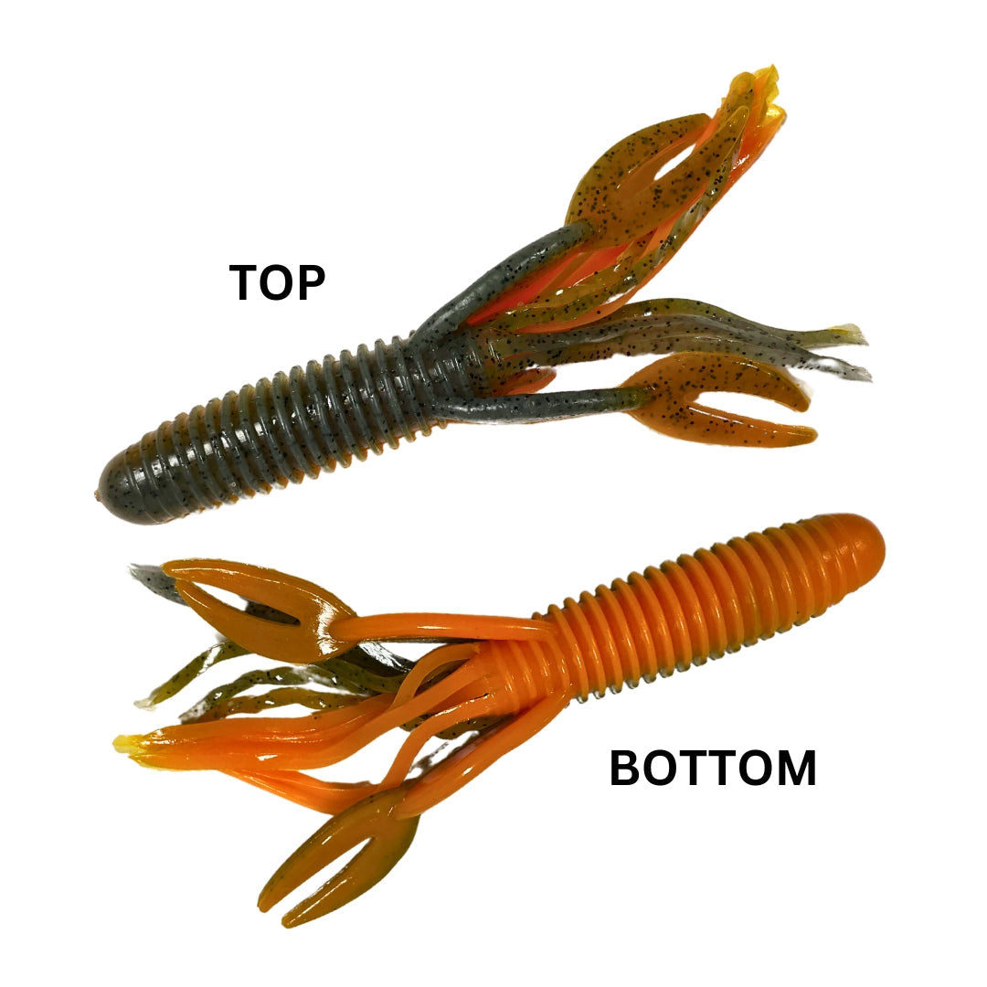 Freedom Baitz Warthog 4" Craw Tube Soft Plastic