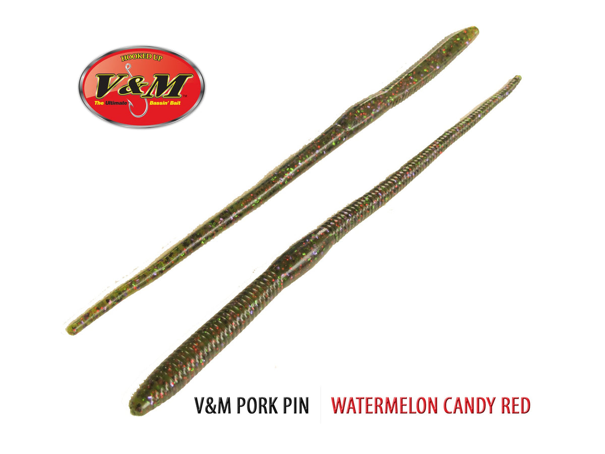 V & M Baits Pork Pin Finesse Worm