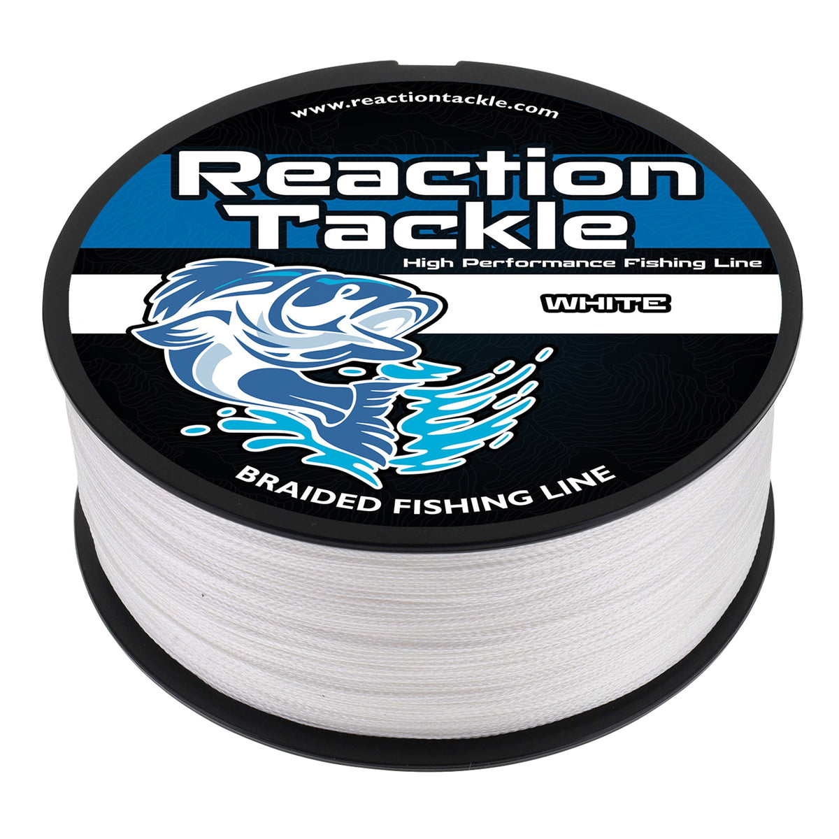 Reaction Tackle Braided Fishing Line – White