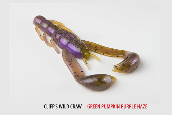 V & M Baits Cliff's Wild Craw - J-Claw Flipping Trailer