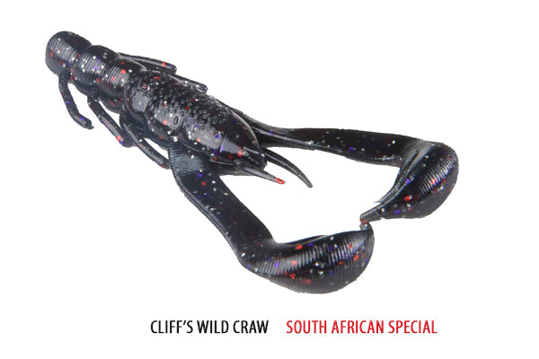 V & M Baits Cliff's Wild Craw - J-Claw Flipping Trailer