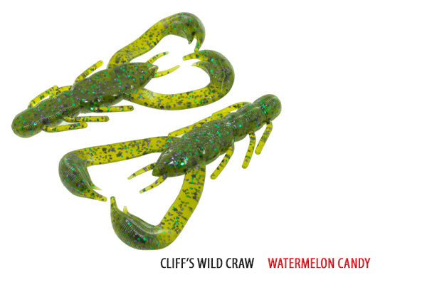 V & M Baits Cliff's Wild Craw - J-Claw Flipping Trailer