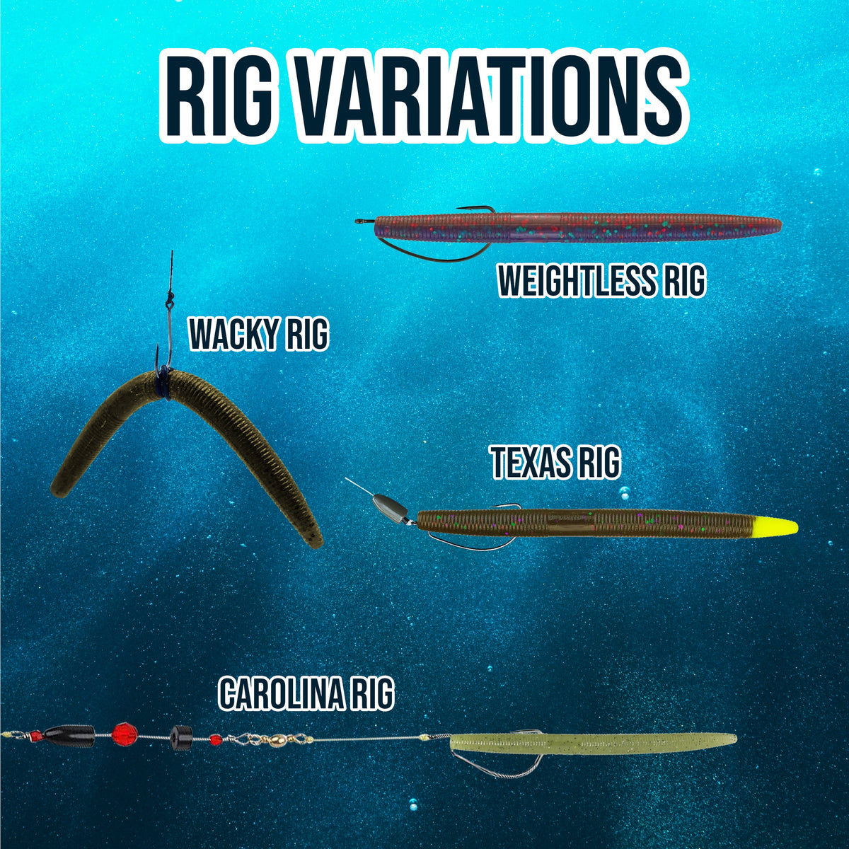 Reaction Tackle Wacky Worms 5.5in – 24-Pack