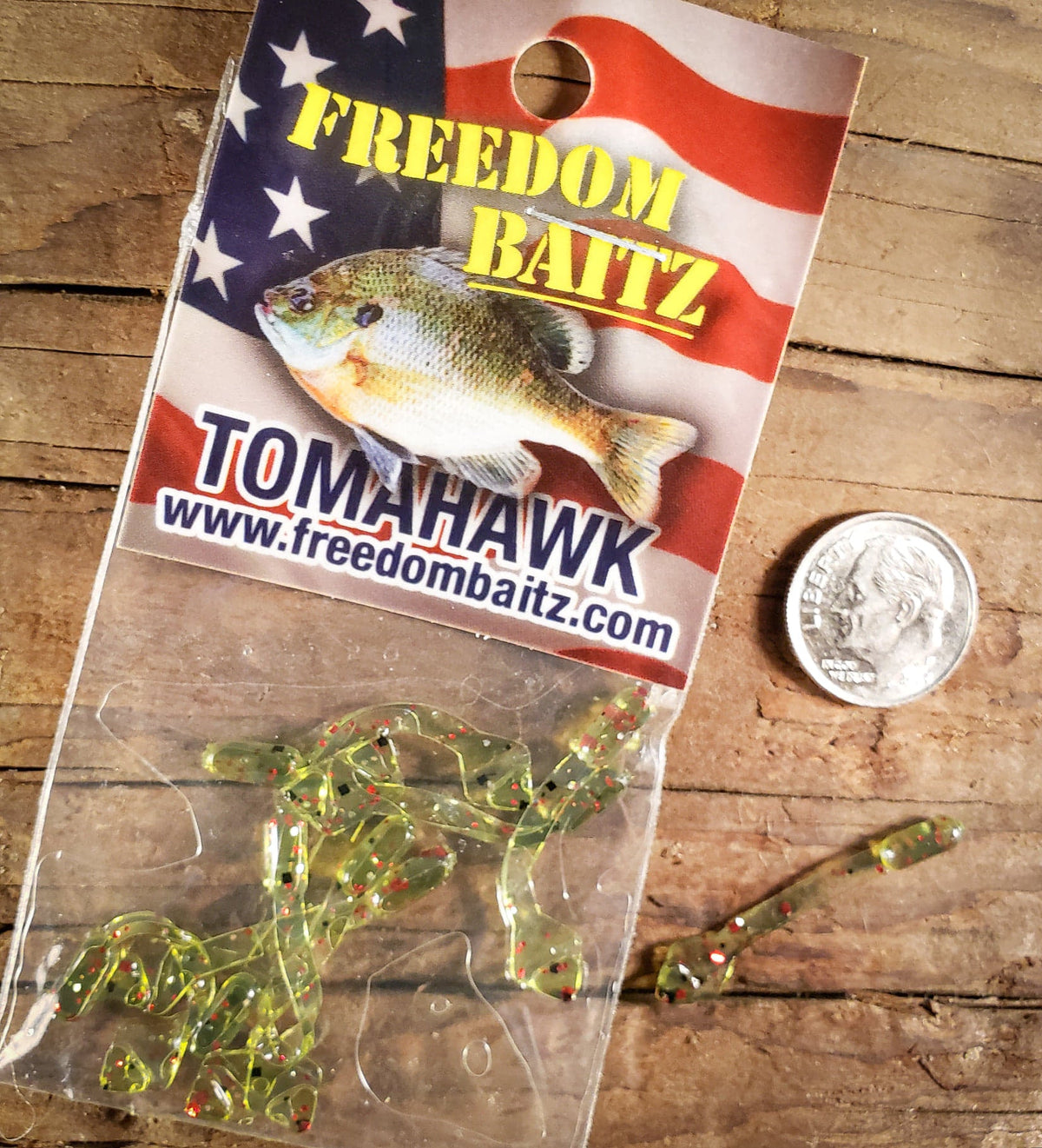 Freedom Baitz Tomahawk Panfish Soft Plastic