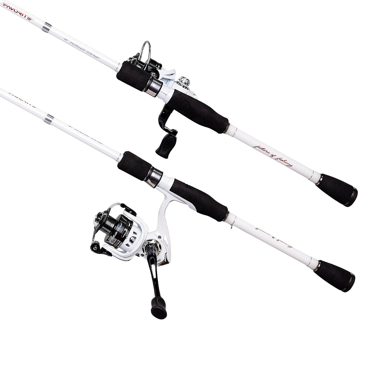 favorite fishing white bird spinning combo 7&#39;3&quot; ml