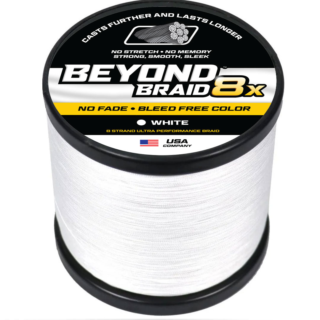 Beyond Braid White 8X- Ultra Performance 8 Strand