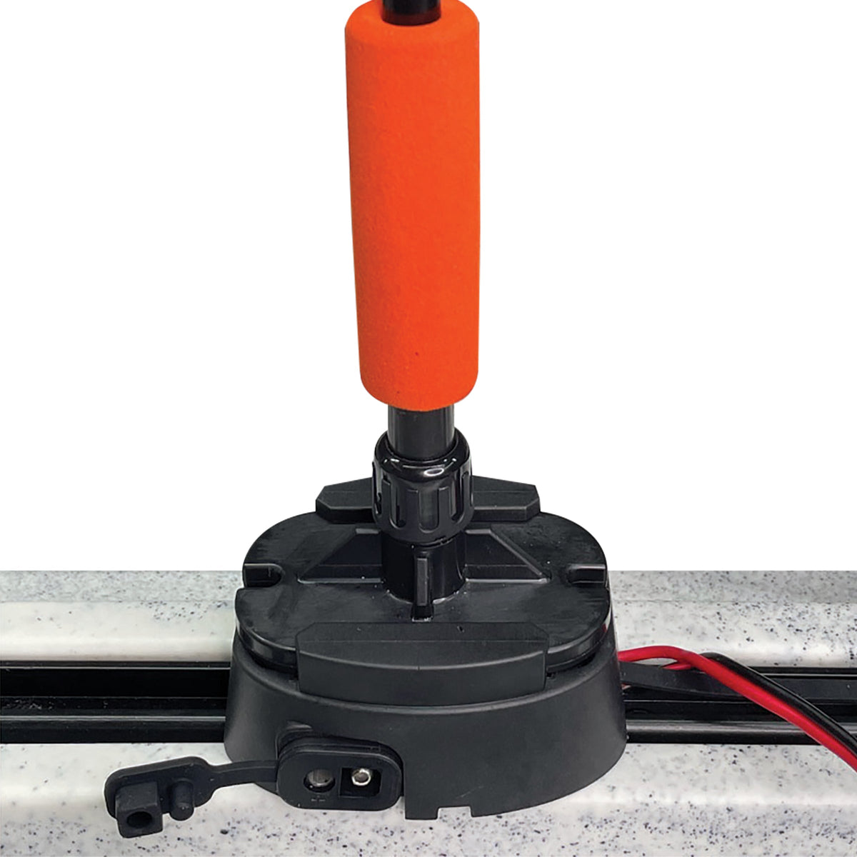 YP-LR360-PRO Lightning Rod - NEW &amp; IMPROVED Threaded Power Connectors - Extendable Powered 360 Degree Safety Light, Flag, and Optional Accessory Mount
