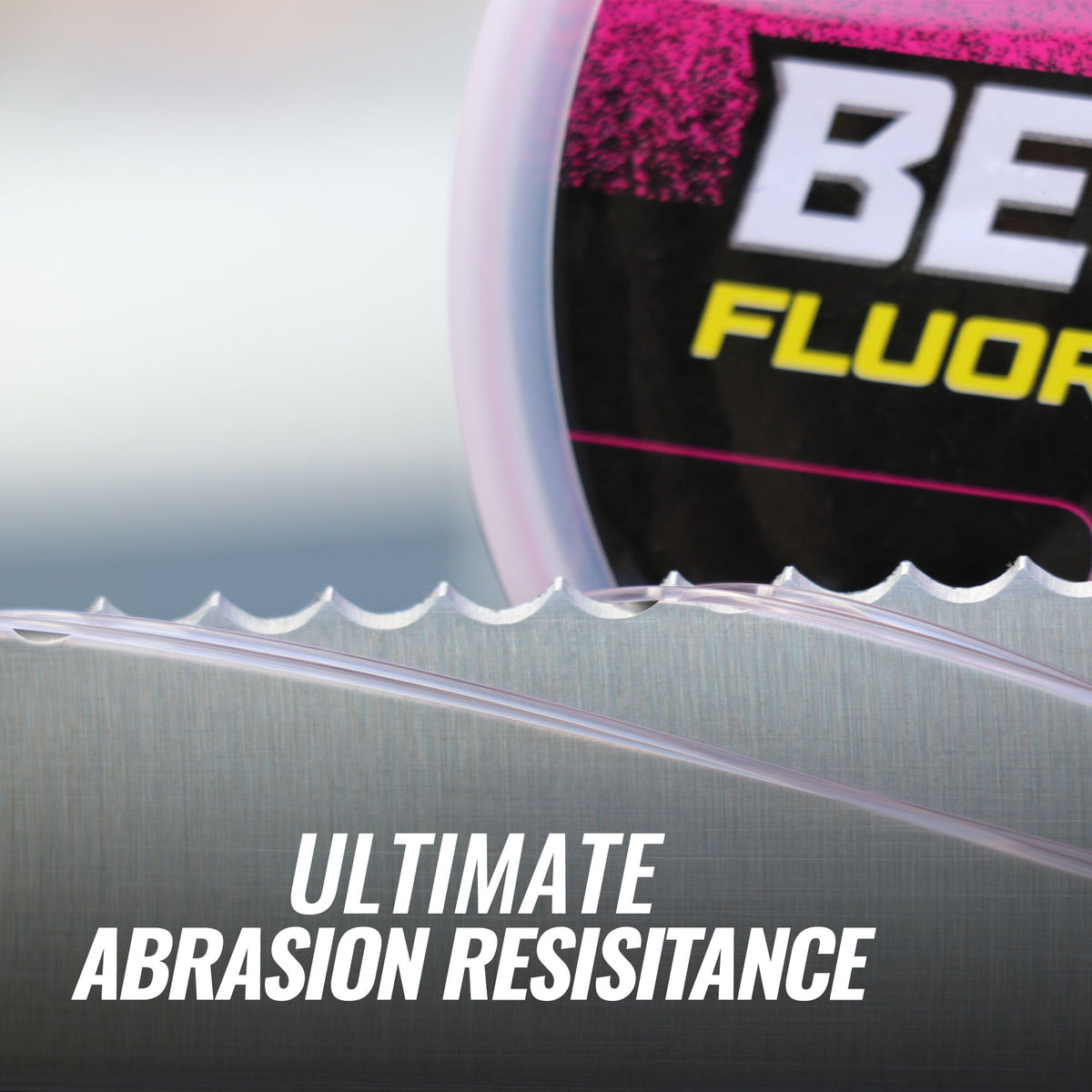 Fishing leader spool Beyond Fluorocarbon 100 percent pure fluorocarbon material