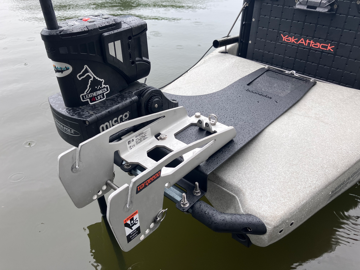 Boonedox Hobie Pro Angler 14 Motor/Power Pole Combo Mount