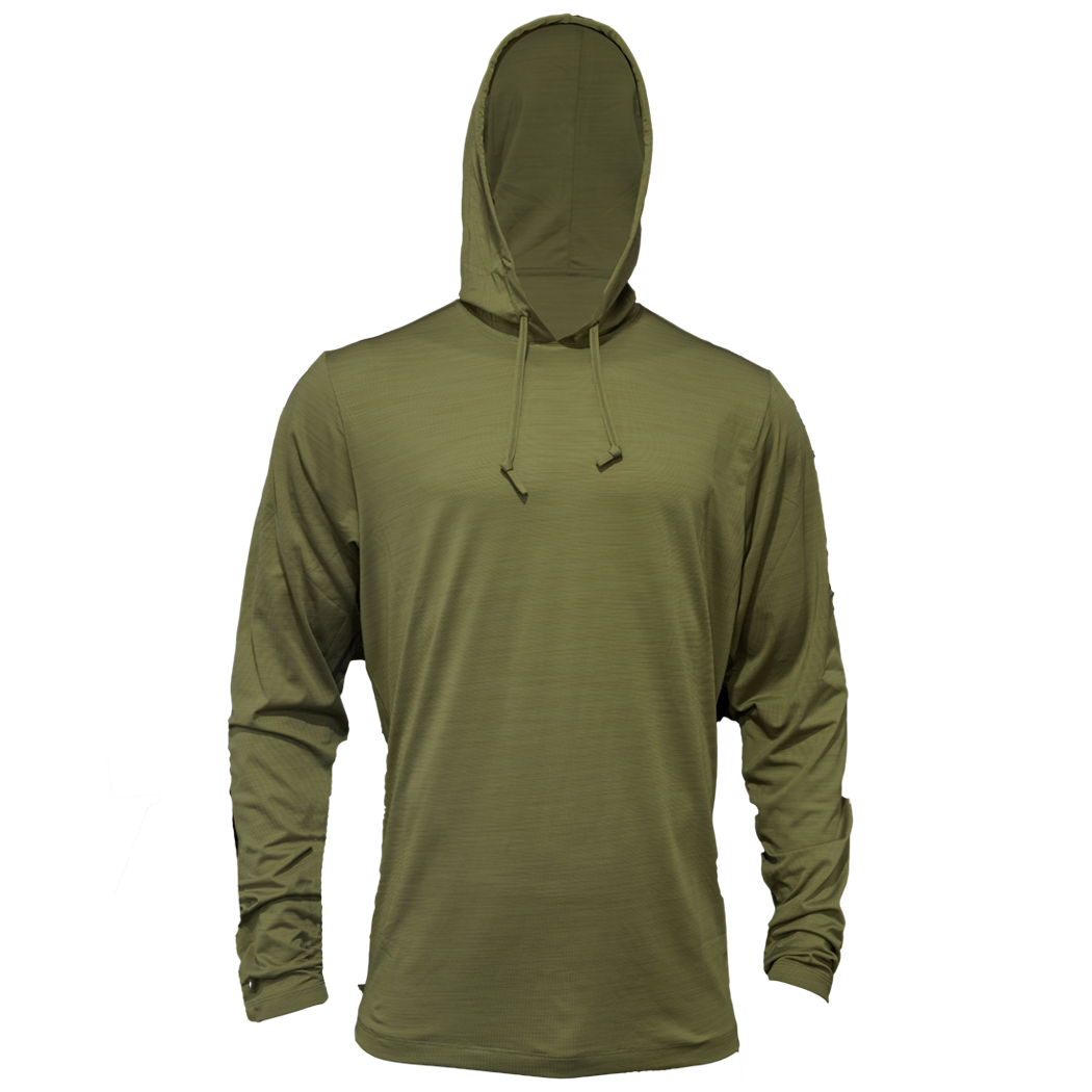 Xotic Camo & Fishing Gear Air-X Hooded Performance Shirts with Repel X