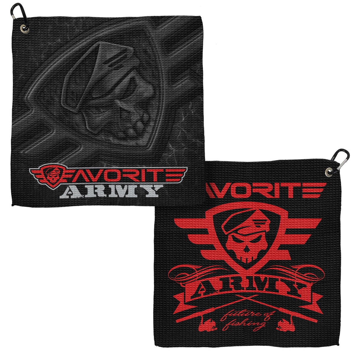 durable fishing towel for hands-free use