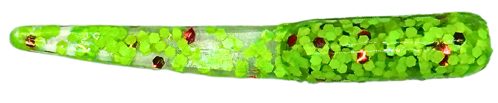 Soft Plastics ATX Lures Flat Tail 1.75" Soft Plastic Crappie Bait Avocado Moon / 1.25” ATX Lures Flat Tail – Durable Soft Plastic Crappie Bait