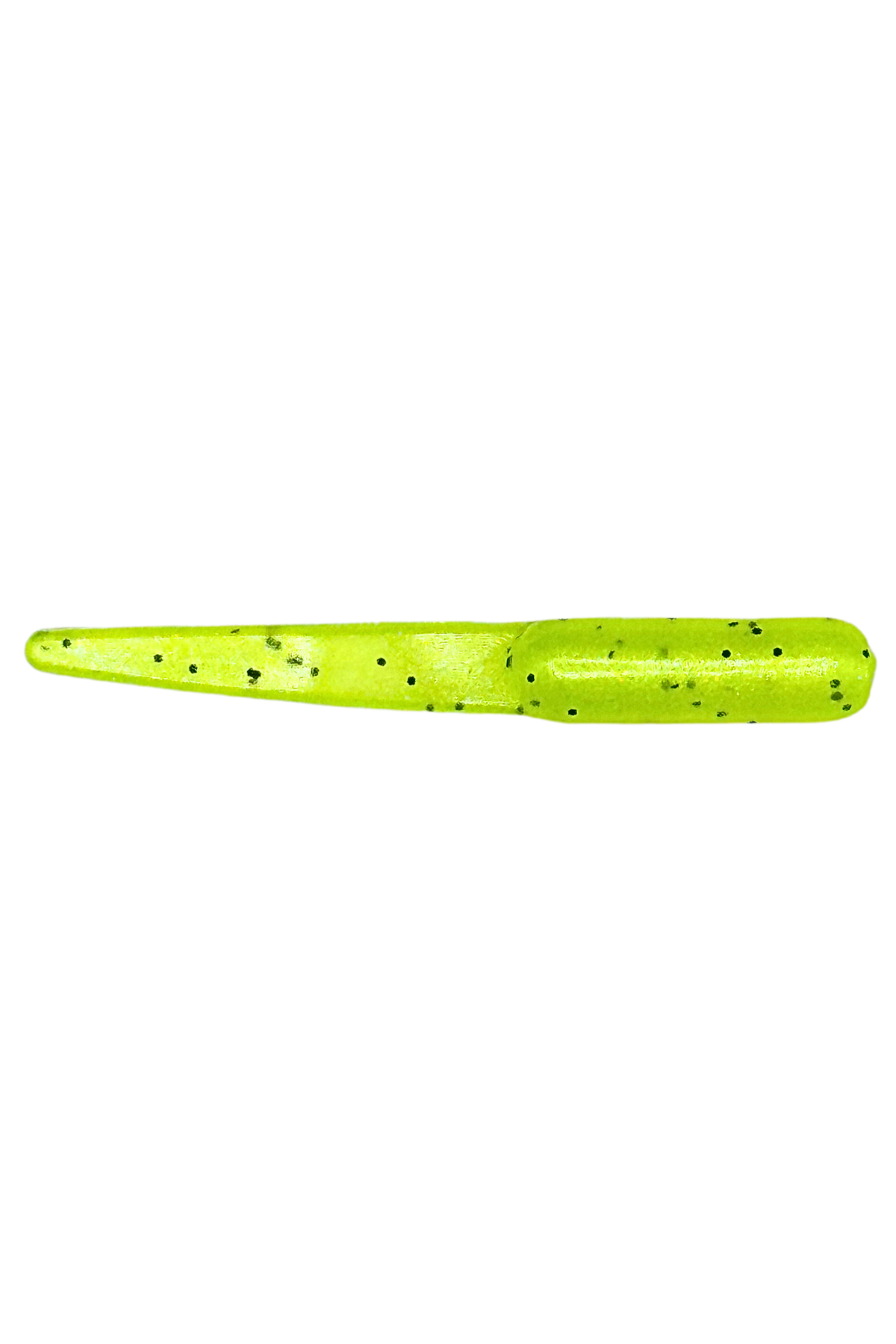 Soft Plastics ATX Lures Flat Tail 1.75" Soft Plastic Crappie Bait Chartreuse Pearl / 1.25” ATX Lures Flat Tail – Durable Soft Plastic Crappie Bait