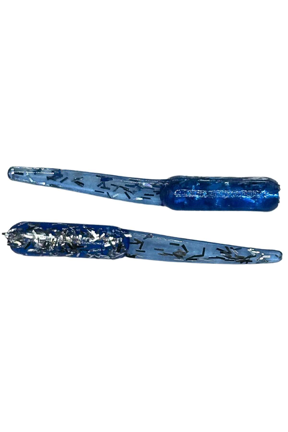 Soft Plastics ATX Lures Flat Tail 1.75" Soft Plastic Crappie Bait Rainstorm / 1.25” ATX Lures Flat Tail – Durable Soft Plastic Crappie Bait