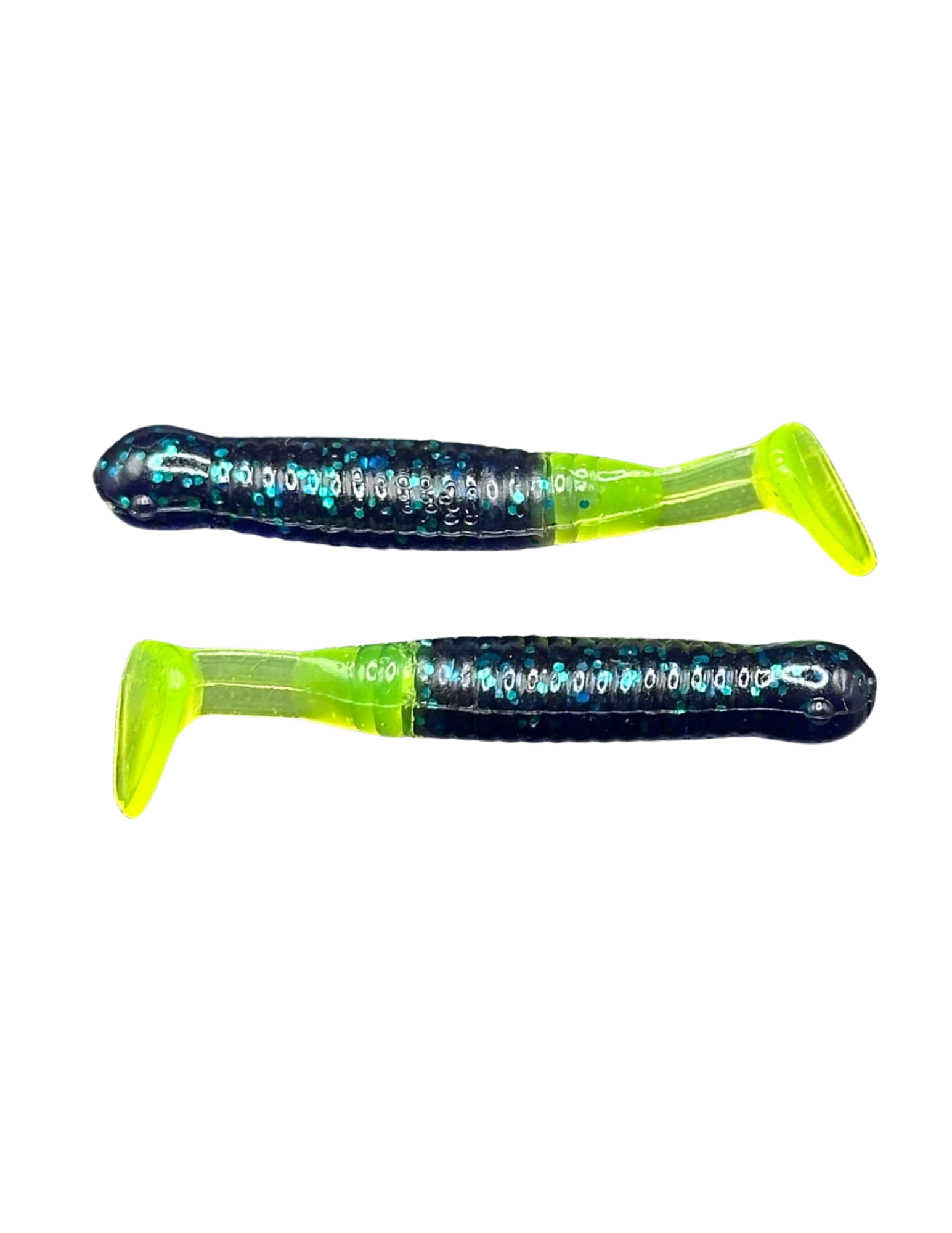 ATX Torpedo ATX Lures Torpedo – 1.5" Paddle Tail Soft Plastic Crappie Bait Blue Pearl Crappie Paddle Tail Lure – ATX Torpedo 1.5" Soft Bait