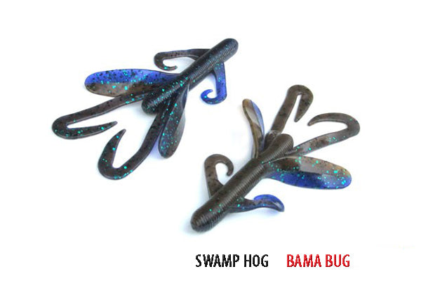 Soft Plastic Baby Swamp Hog Bama Bug Baby Swamp Hog