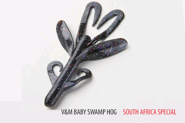 Soft Plastic Baby Swamp Hog South African Special Baby Swamp Hog