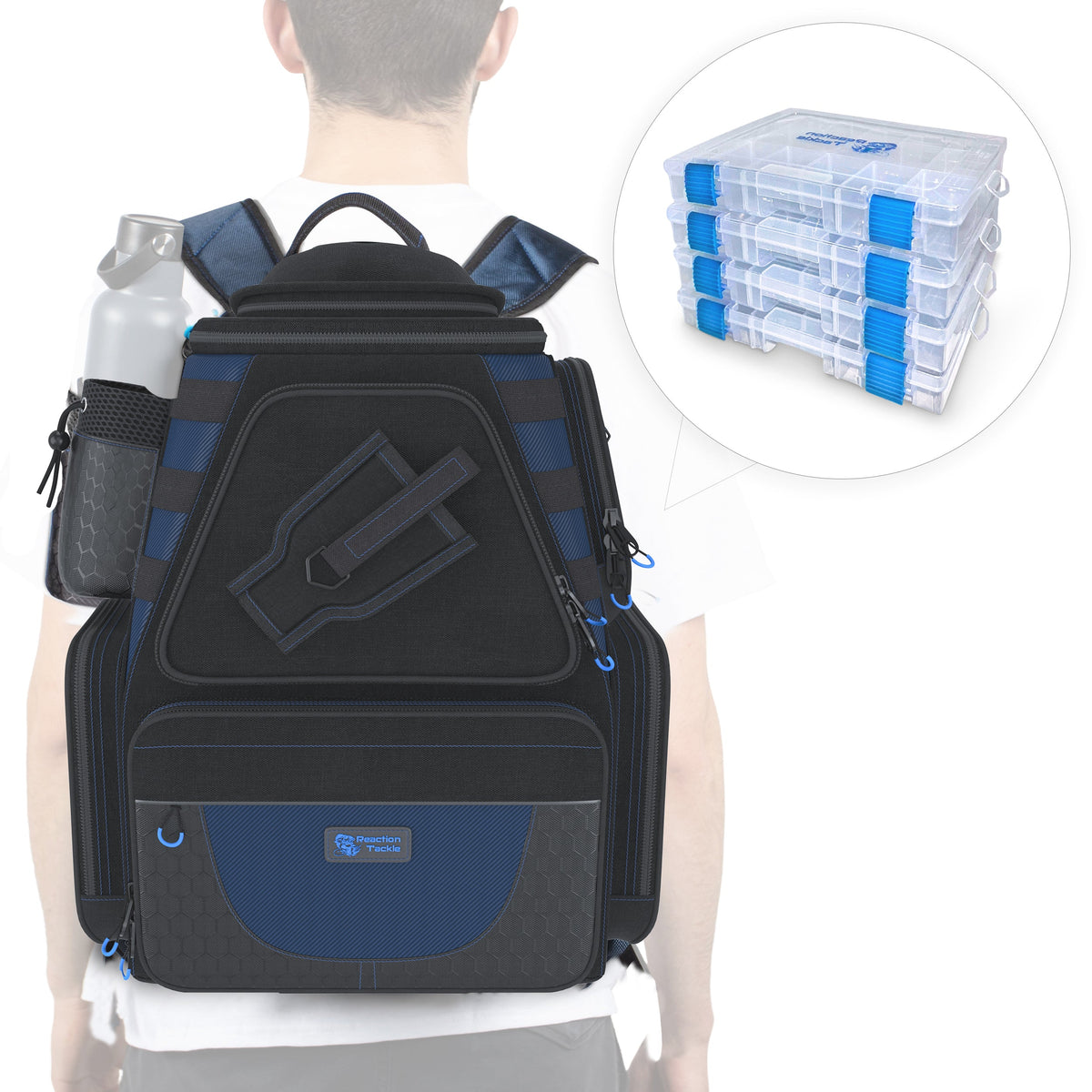 Reaction Tackle Fishing Tackle Backpack – Trays Included