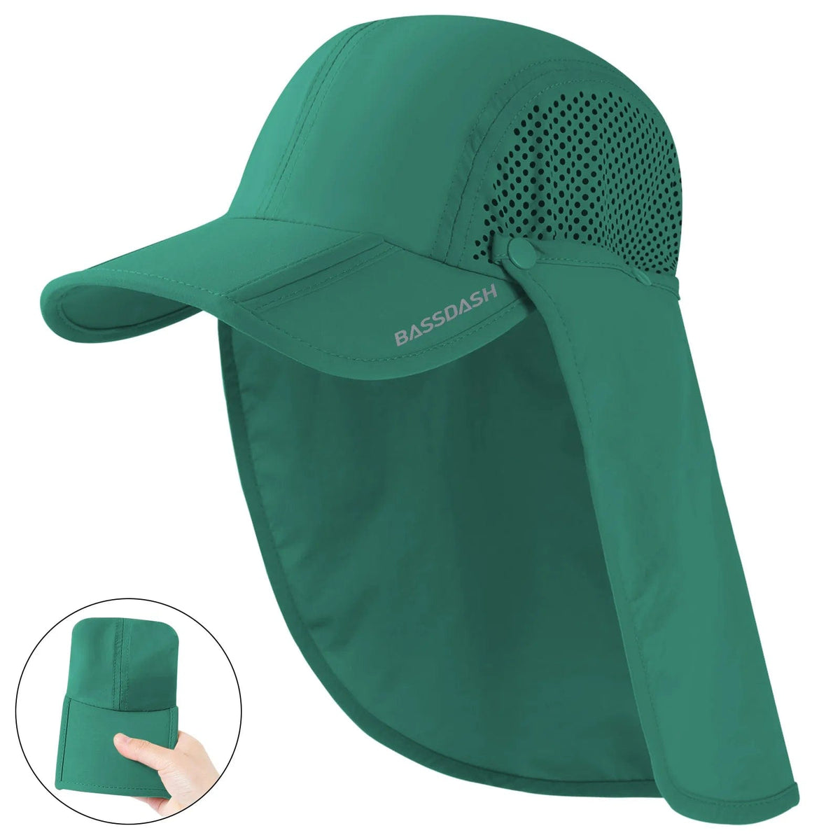 Apparel Bassdash Coolhead Fishing Hat A Gr Foldable Brim Bassdash Coolhead Fishing Hat | Pescador Fishing Supply