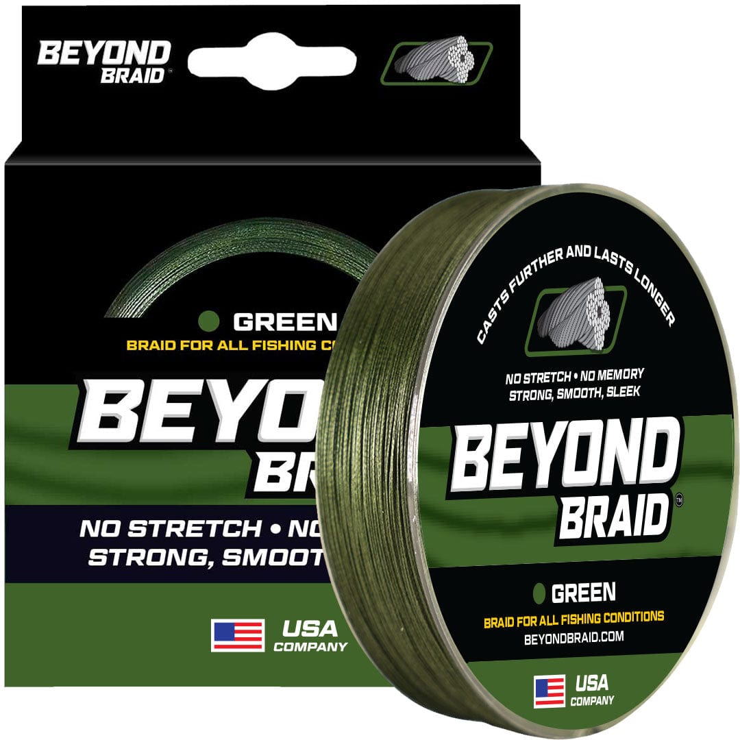 Fishing Line Beyond Braid All Purpose 4X Braided Fishing Line Green / 15LB All Purpose 4X Braided Fishing Line – Pescador Fishing Supply