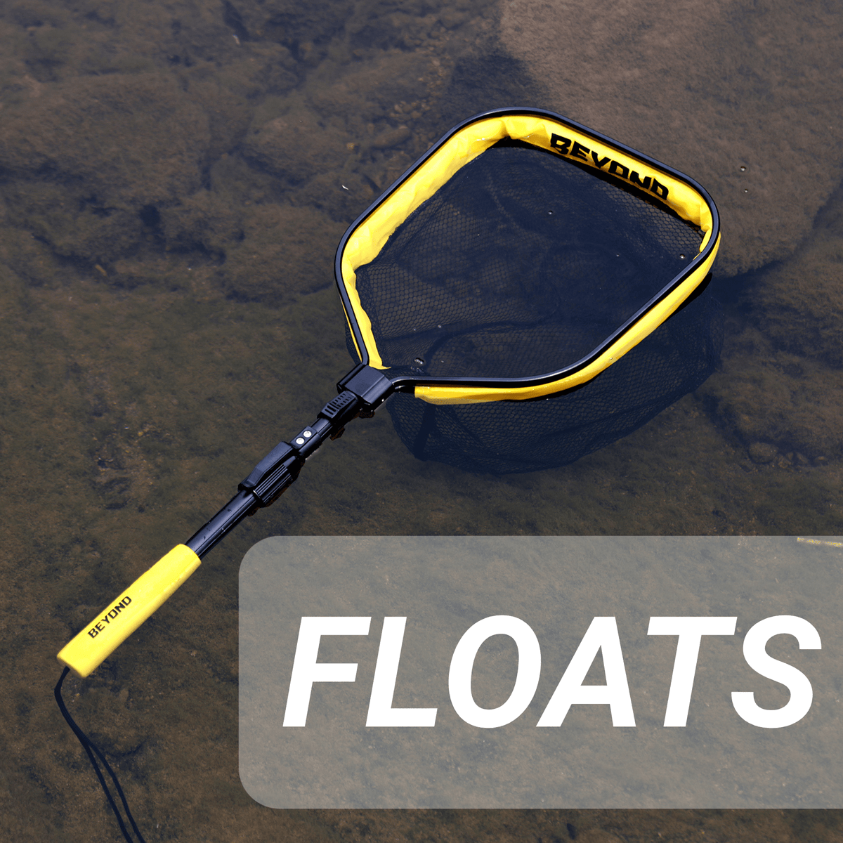Landing Nets Beyond Braid Floating Folding Fishing Net with Telescopic Handle Beyond Braid Floating Folding Fishing Net – Pescador Fishing Supply
