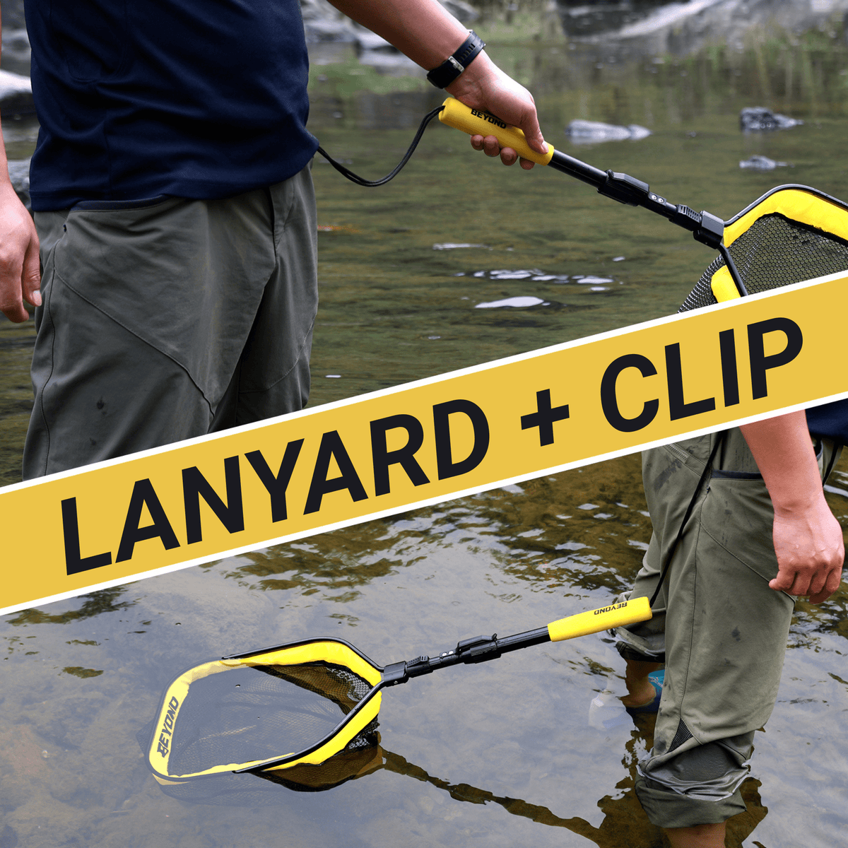 Landing Nets Beyond Braid Floating Folding Fishing Net with Telescopic Handle Beyond Braid Floating Folding Fishing Net – Pescador Fishing Supply