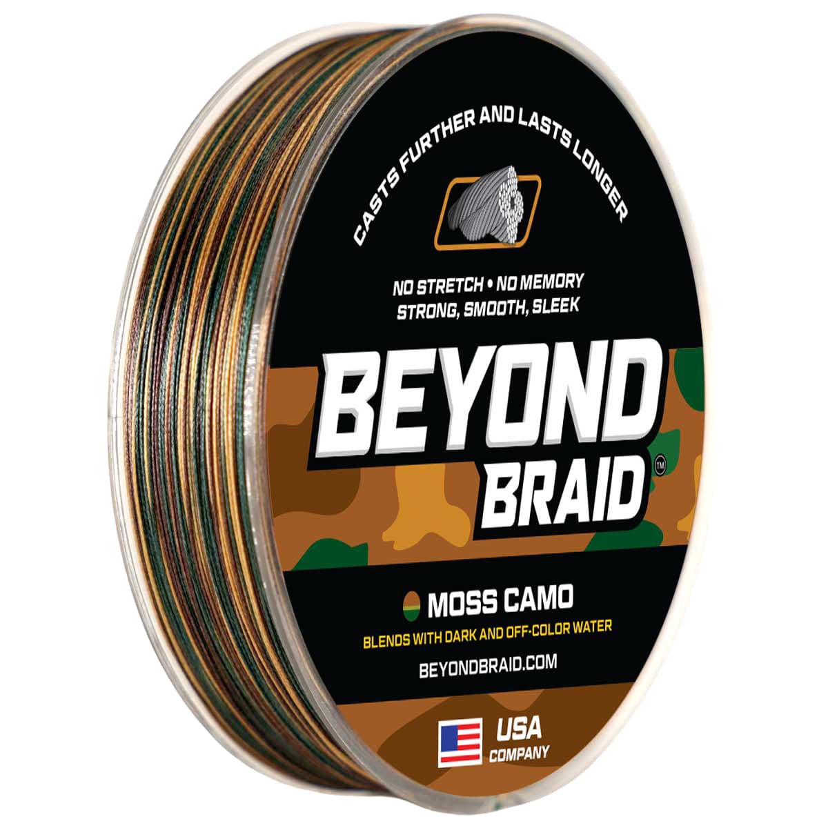 Fishing Line Beyond Braid Moss Camo Braided Fishing Line Moss Camo Braided Fishing Line – Pescador Fishing Supply