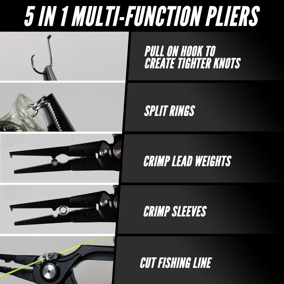 Fishing Accessories Beyond Braid Pro Aluminum Series 8″ Fishing Pliers Beyond Braid Pro Aluminum 8&quot; Fishing Pliers - Pescador Fishing Supply