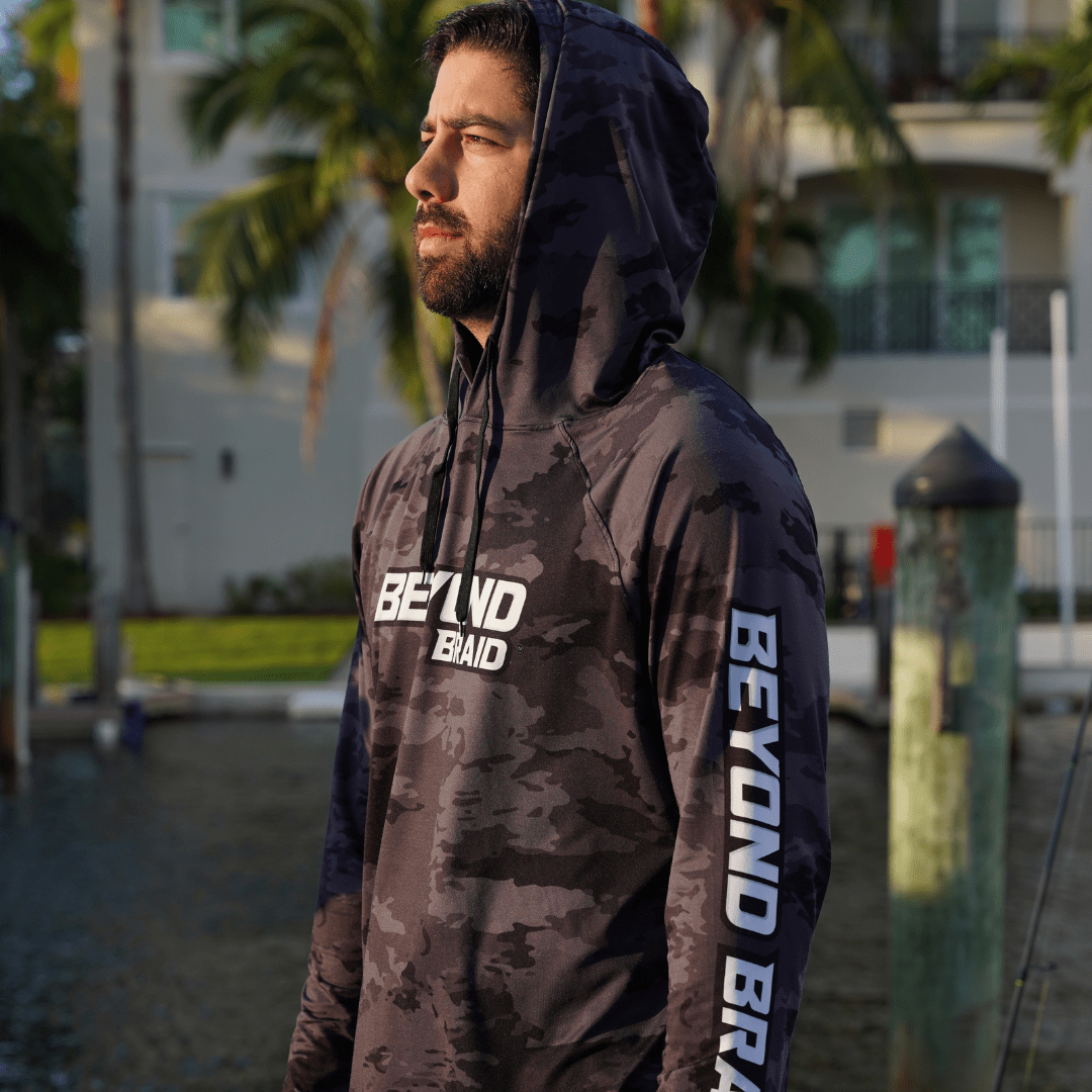 Fishing Shirt Beyond Braid UPF 50+ Hooded Performance Fishing Shirt UPF 50+ Hooded Performance Fishing Shirt – Pescador Fishing Supply