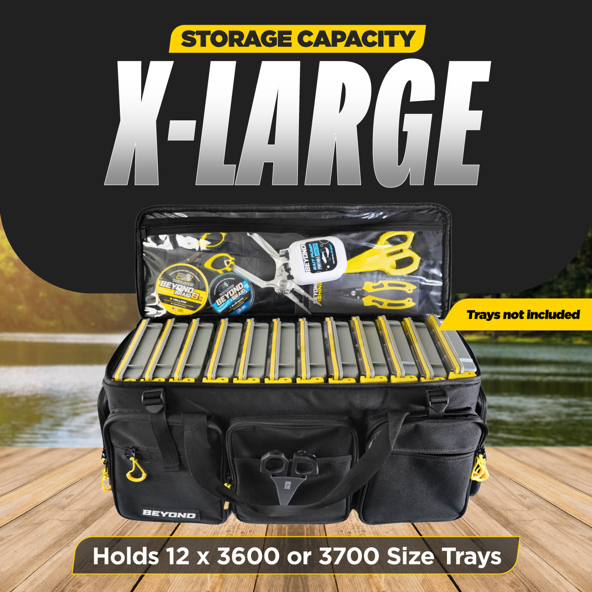 Beyond Fishing Hauler Tackle Bags -Available in Medium, Large, and Extra-Large Beyond Fishing Hauler Tackle Bags -Available in Medium, Large, and Extra-Large
