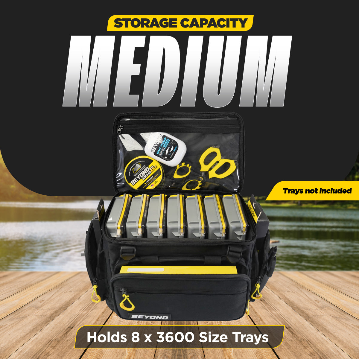 Beyond Fishing Hauler Tackle Bags -Available in Medium, Large, and Extra-Large Beyond Fishing Hauler Tackle Bags -Available in Medium, Large, and Extra-Large